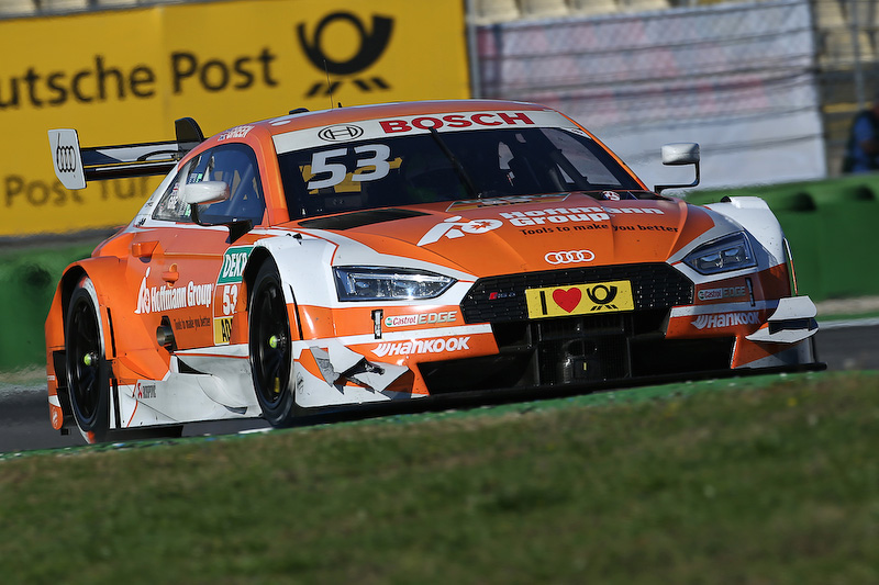 優勝したアウディのジェミー・グリーン