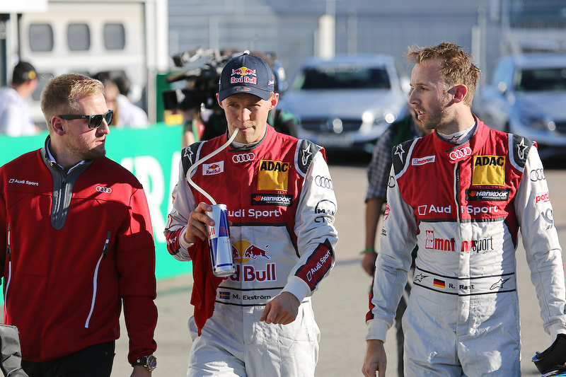 11位のマチアス・エクストローム（左）と6位のレネ・ラスト