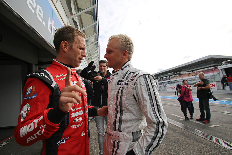 ロニー・クインタレッリ（左）とヘイキ・コバライネン