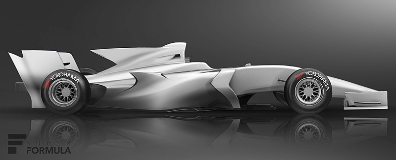 サイドとトップから見たSF19のイメージCG