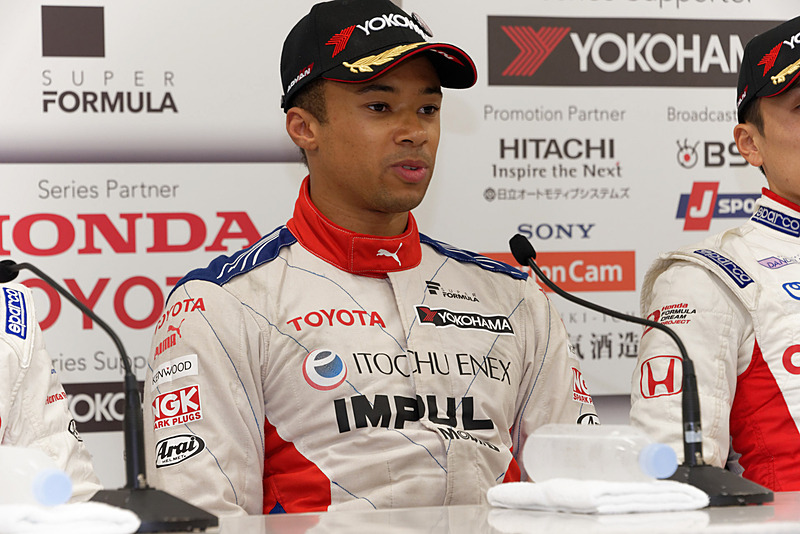 レース2のポールを獲得したマーデンボロー選手。スーパーフォーミュラでの初ポールだったが……