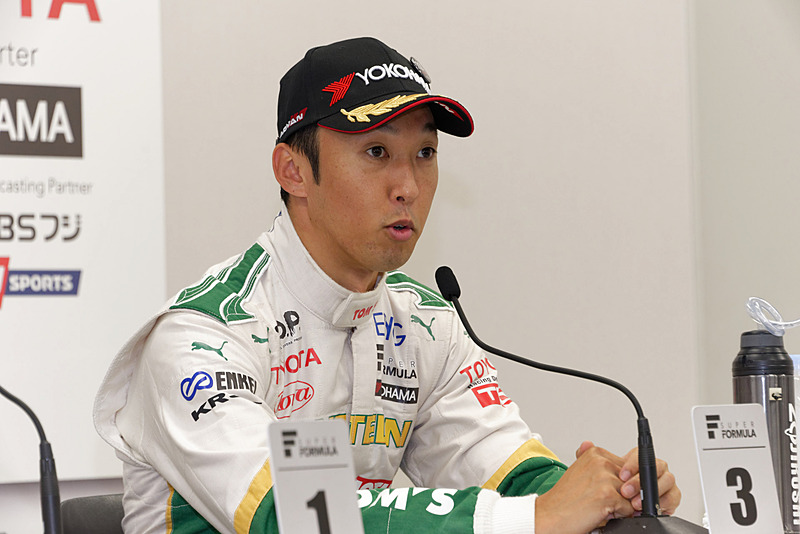 予選3番手タイムだった中嶋一貴選手