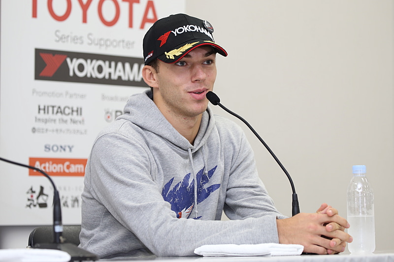 ピエール・ガスリー選手（15号車 TEAM MUGEN/Honda HR-417E）