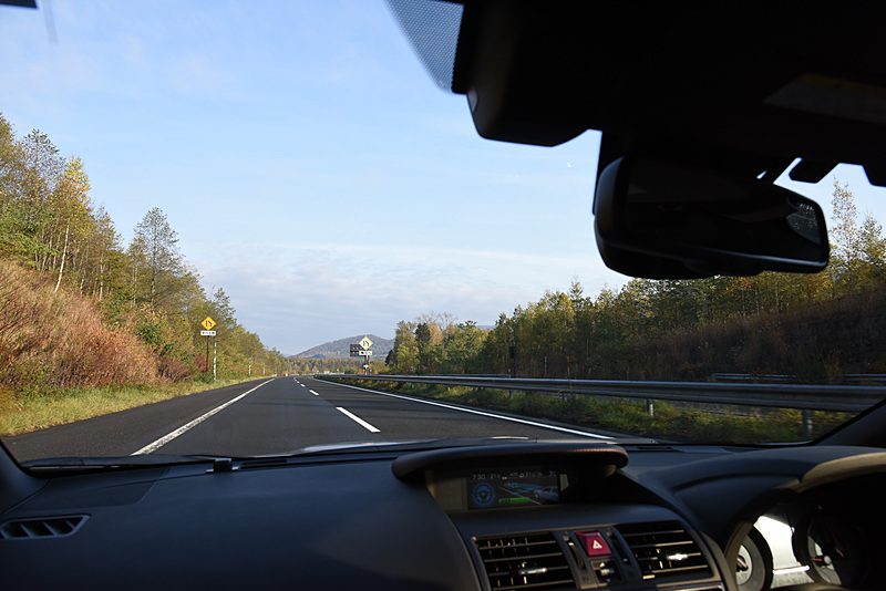 たまに2車線区間もある