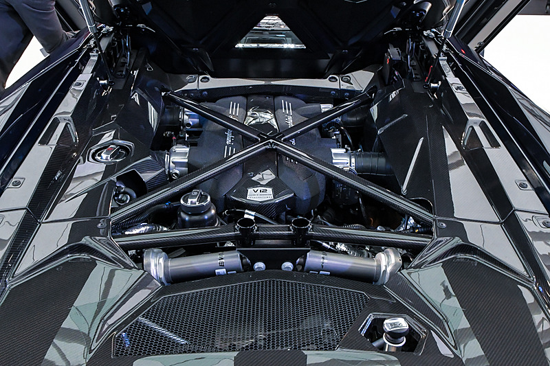 「アヴェンタドール S ロードスター 50th Anniversary Japan」の「水」モデル