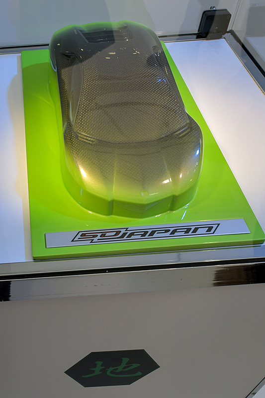 地、風、空、火モデルのカラーイメージも展示された