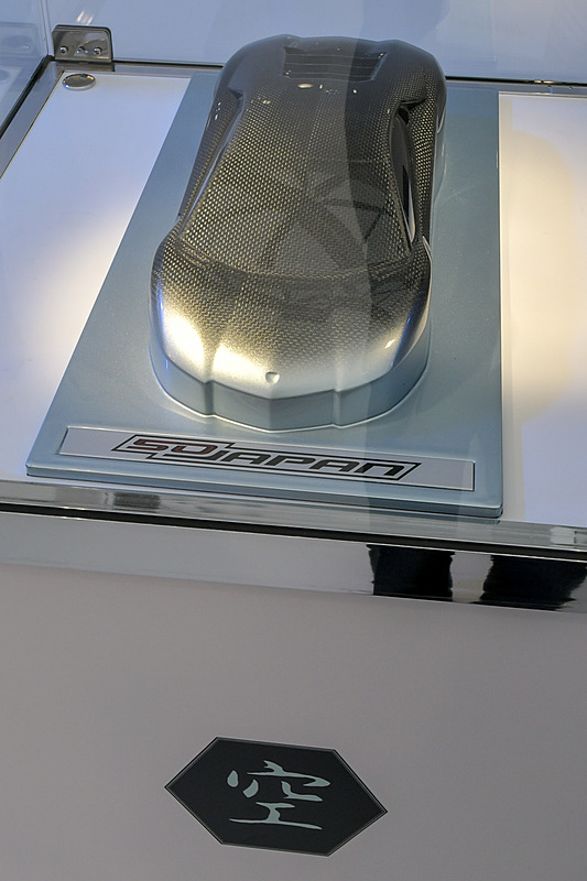 地、風、空、火モデルのカラーイメージも展示された