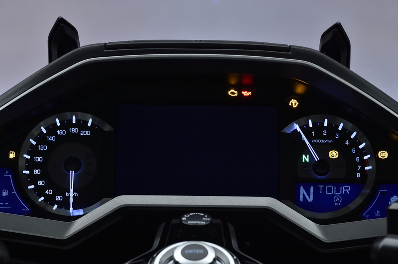 Goldwing Tourのメーター表示パターン