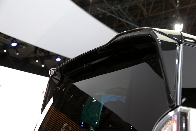 セレナ e-POWERのエクステリア。今回のショーでは内装の撮影は不可とのこと