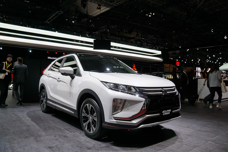 2017年度末に発売予定の新型車「エクリプスクロス」