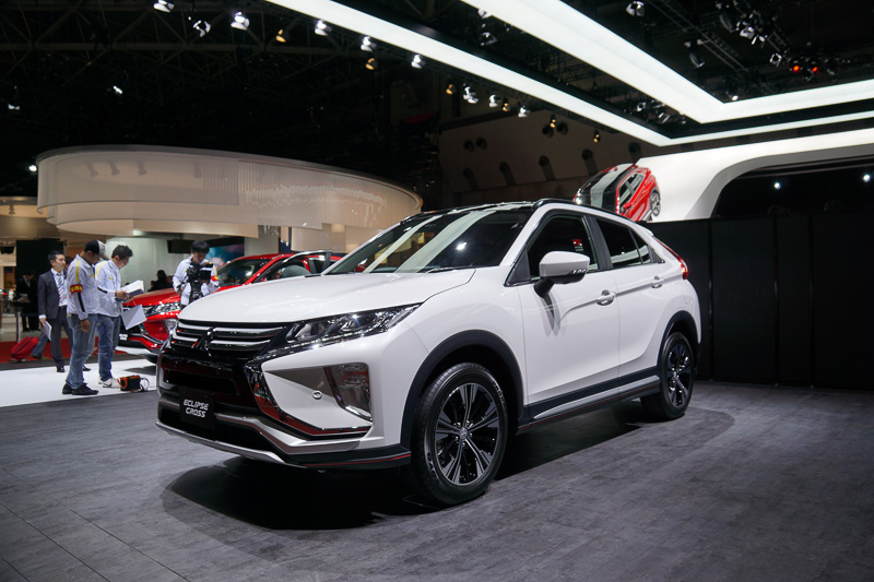 2017年度末に発売予定の新型車「エクリプスクロス」