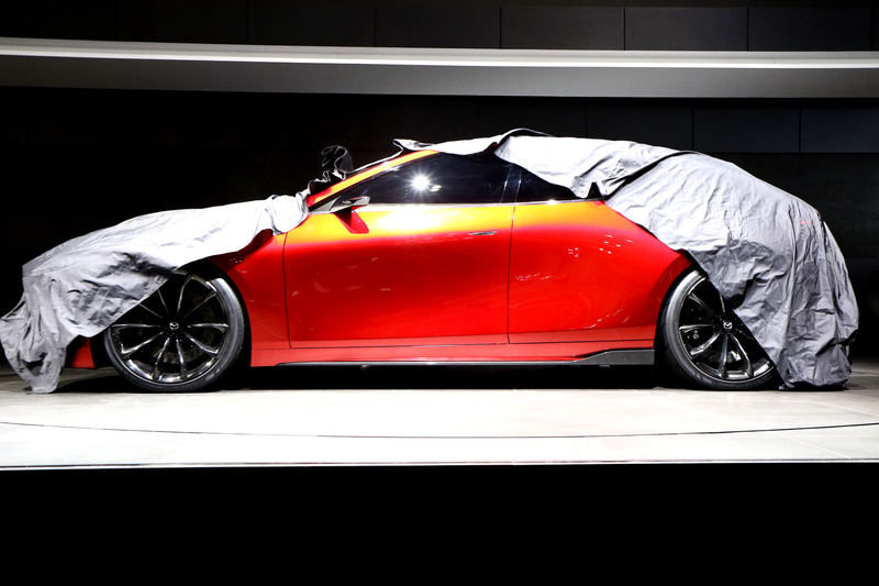 プレスカンファレンスでアンベールされた「魁 CONCEPT」