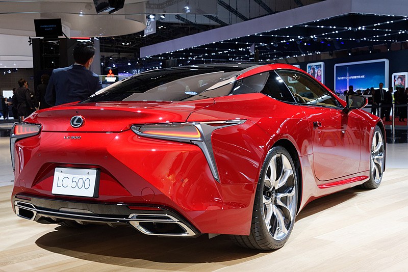 「LC500」のエクステリア