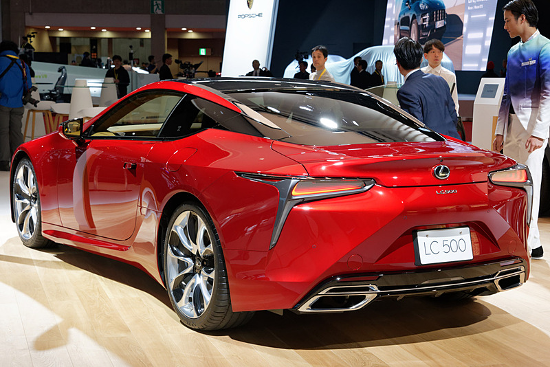 「LC500」のエクステリア