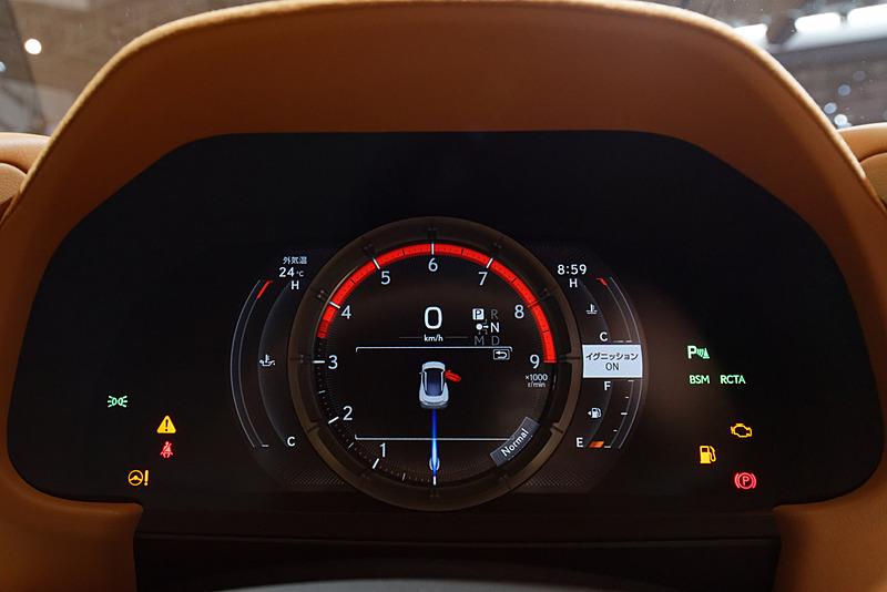 「LC500」のインテリア