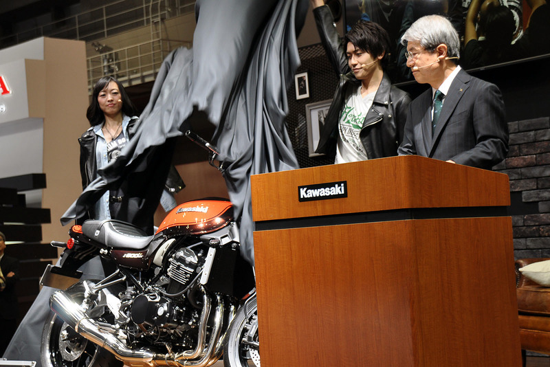 Z900RSの発表に合わせてカスタムプロジェクトも立ち上げており、会場にはドレミコレクション、ビトーR＆D、モトコルセといったショップのカスタムモデルも展示されている