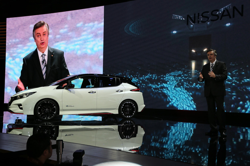日産自動車株式会社 副社長 グローバルマーケティング＆セールス、EV本部 日本・アジア・オセアニア事業担当のダニエレ・スキラッチ氏