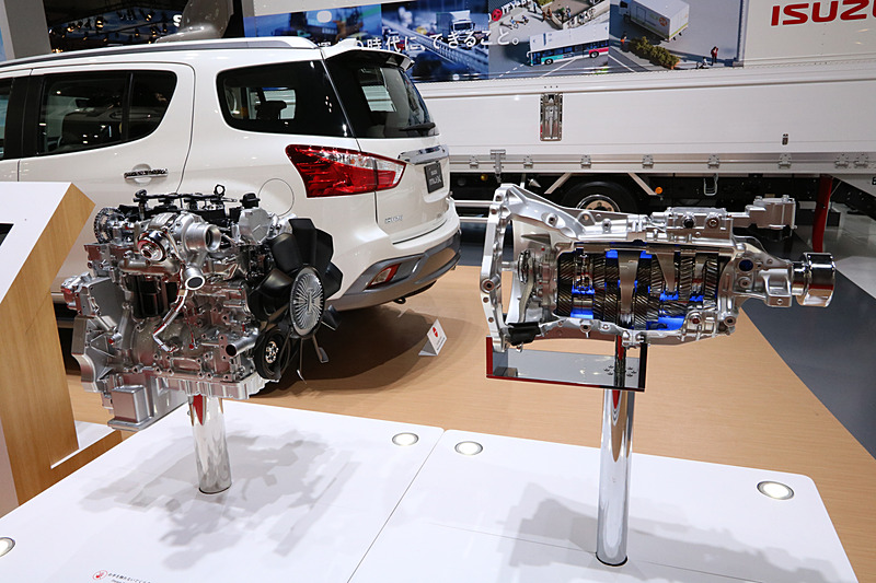 海外生産で日本には未導入のSUV「mu-X」