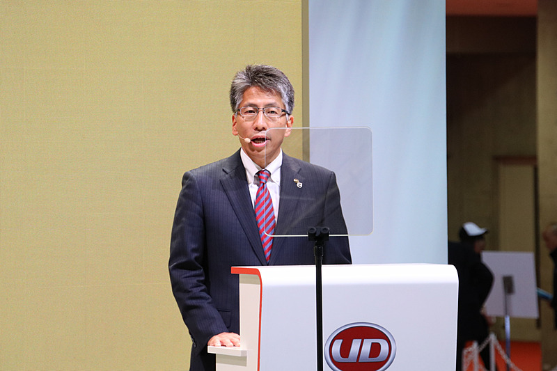 UDトラックス株式会社 代表取締役社長 村上吉弘氏