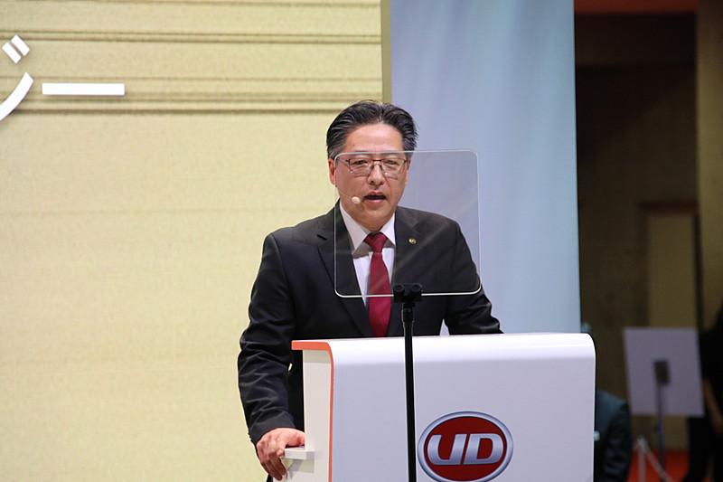 UDトラックステクノロジー シニア・バイスプレジデントのダグラス・ナカノ氏