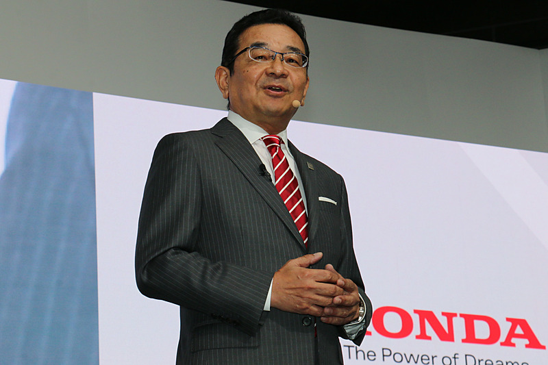 本田技研工業株式会社 代表取締役社長 八郷隆弘氏