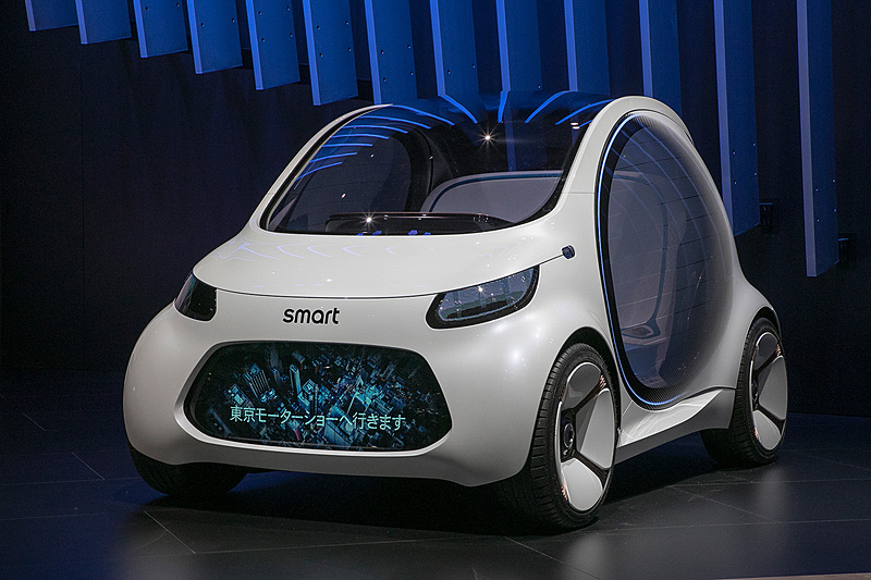 smart vision EQ fortwoのアンベール