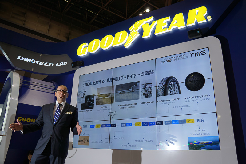 ラミレス氏のプレゼンテーション