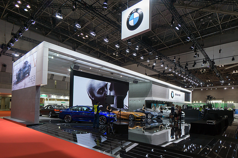 ビー・エム・ダブリューのブース