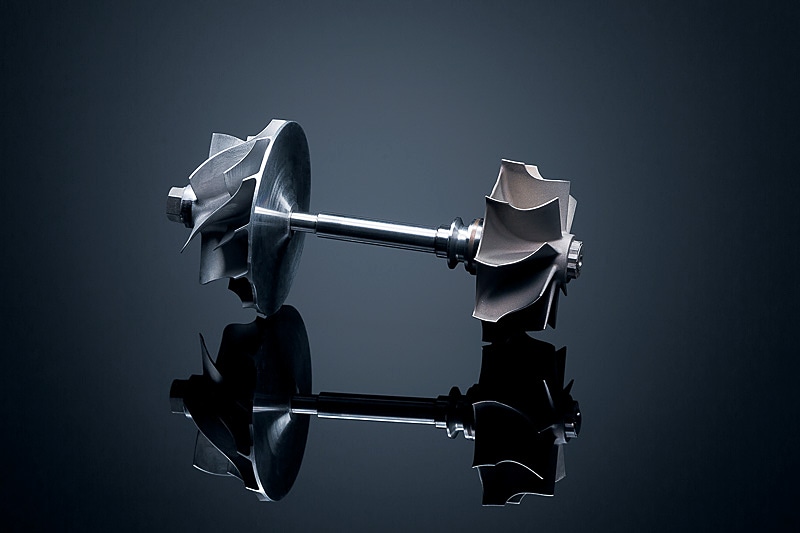 ボールベアリング・ツインスクロールターボ