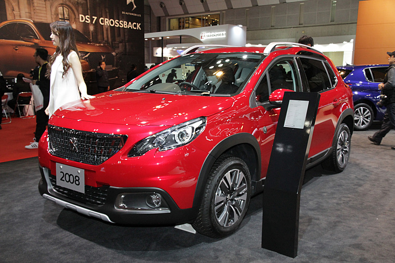 プジョーブランドでSUV導入の先陣を切った「2008」。コンパクトなボディサイズがプジョーファンからも好評だという
