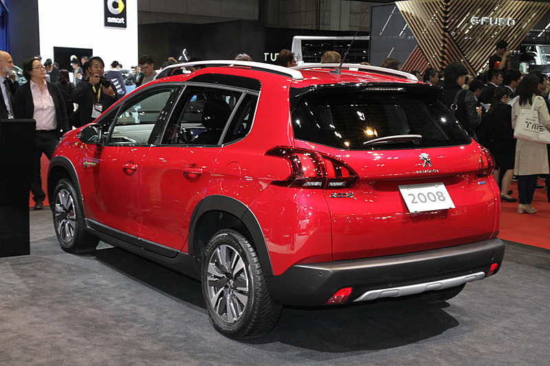 プジョーブランドでSUV導入の先陣を切った「2008」。コンパクトなボディサイズがプジョーファンからも好評だという
