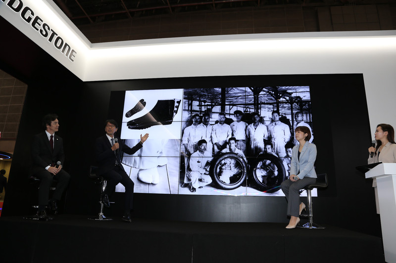 ブリヂストンの事業は地下足袋（じかたび）からスタート