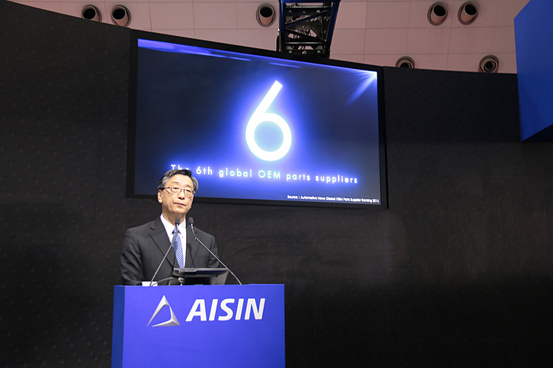 アイシン精機株式会社 取締役社長	伊原保守氏