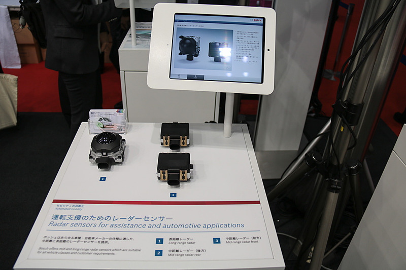 安全運転支援のためのカメラセンサーとレーダーセンサー