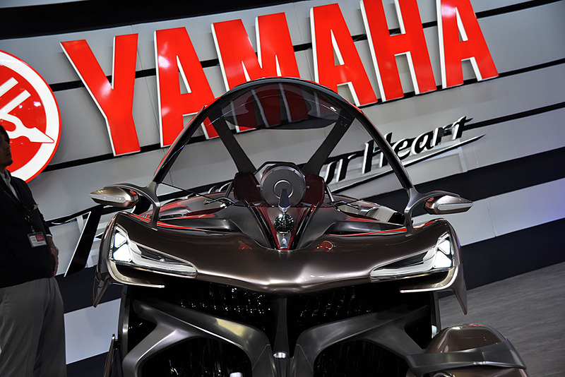 フロントマスクはハンマーヘッドシャークのようでもある