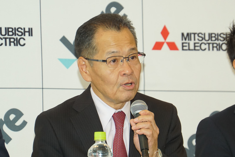 三菱電機株式会社 専務執行役 自動車機器事業本部長の井口功氏