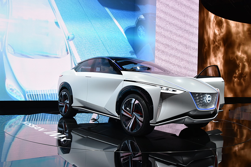 日産の完全自動運転を目指したEVコンセプトカー「IMx」の全体像