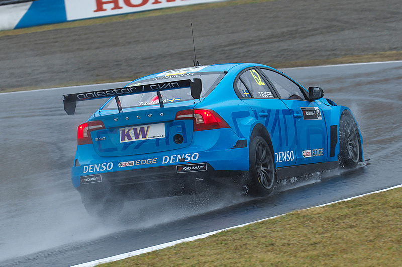 予選6位に終わりQ3には進出できなかったポイントリーダーのテッド・ビョーク選手