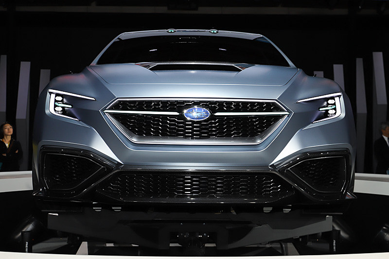 SUBARU VIZIV PERFORMANCE CONCEPTのフロントビュー
