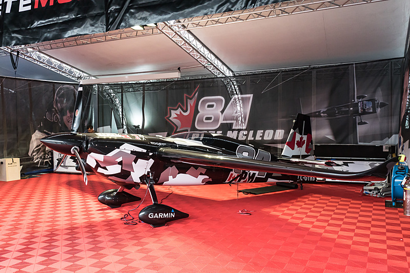 ピート・マクロード選手（No.84 チーム マクロード、カナダ）の機体「EDGE 540 V3」
