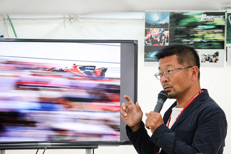 今年も参加できなかった熱田さんのセミナー（デジタルカメラマガジン撮影）