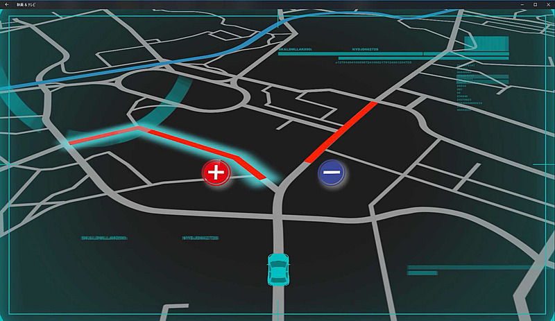 渋滞が伸びているか解消に向かっているかを予測