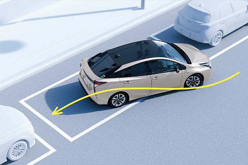 シンプルインテリジェントパーキングアシストのイメージ