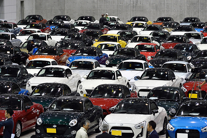 入場時の案内はスムーズで、あっという間にスペースが埋まっていく