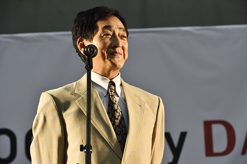 美星町観光協会の西野曻氏が登壇。美星町の魅力を紹介した