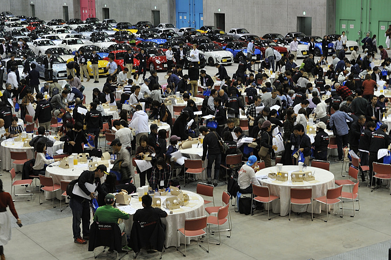 フリータイムトーク時間は開発陣などとも気軽に会話ができた