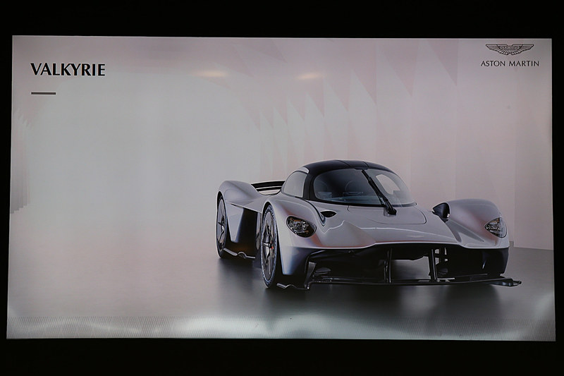 レッドブル・アドバンスド・テクノロジーと共同で開発しているハイパーカー「Valkyrie（ヴァルキリー）」