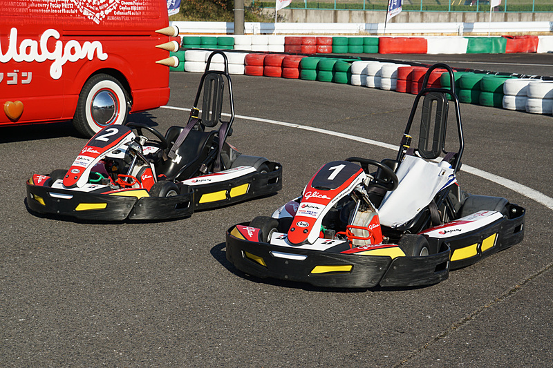 今回のイベントで使用されたレンタルカート