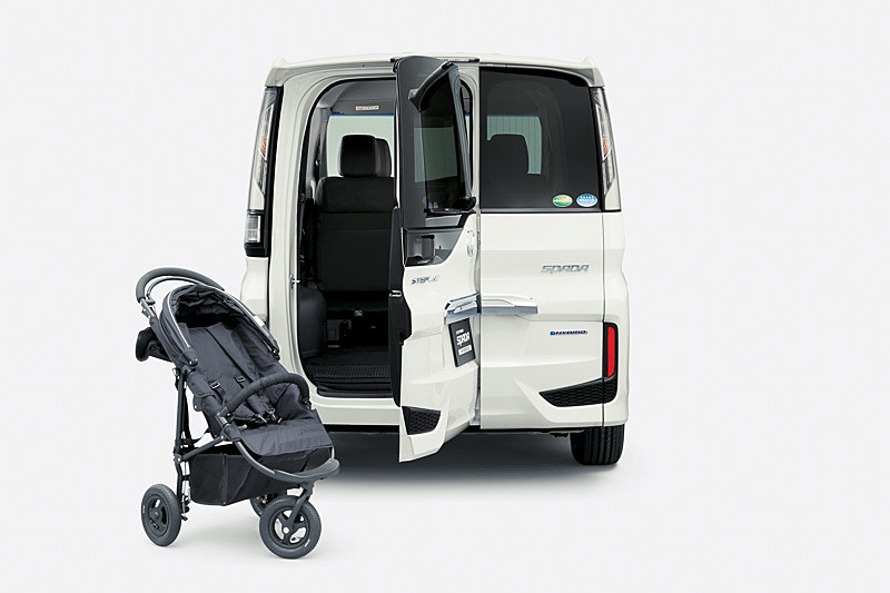 縦にも横にも開く「わくわくゲート」が好評