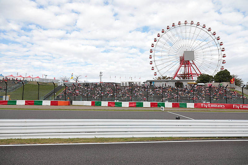 予選10分前は少しだけ青空が見えた